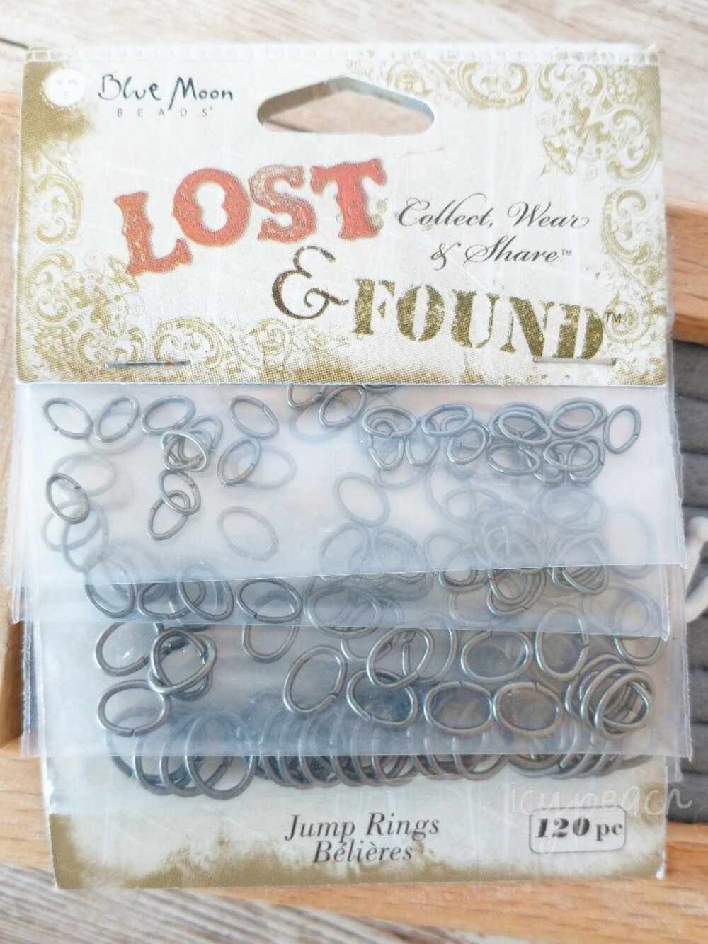 Blue Moon Beads Oval Jump Rings Lost & Found 120 Pieces DIY Jewelry Findings
